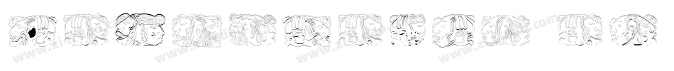 Cornucopia of Ornaments Four字体转换